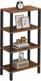 TUTOTAK Small Side Table, Narrow End Table, Skinny Sofa Table, Slim Nightstand,