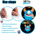 MISS FANTASY Halloween Games for Kids Party, Pin The Eye on The Monster Activities for Family & School