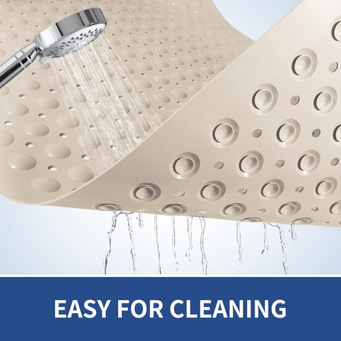 32x32, OTHWAY Square Shower Mat TPE Non-Slip Shower Mats with Drain Holes and Suction Cups, Walk-in Mat for Inside