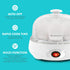 Elite Gourmet EGC007CHW Electric 7 Egg Capacity Cooker, Poacher, Omelet Maker, BPA Free
