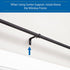 Sun Zero SN47073 Bronn Industrial Pipe Blackout Wrap Around Curtain Rod, 36-66" Adjustable Length