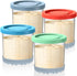 Omnikit Containers Replacement for Ninja Creami Pints and Lids - 4 Pack,