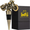 LKKCHER Motorcycle Wine Bottle Stopper, Cute Wine Gifts for Men Women, Father Gifts, Christmas Birthday Gifts for Biker