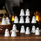 Beeveer 50 Pcs Halloween Mini Ghosts Figurines Resin Tiny Ghosts Spooky Small