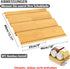 Organzier,4 8Pcs Countertop, Organization,18" 15.8" 40 Spice Drawer Tiers- Bamboo Spice Rack Tray Insert for Cabinet