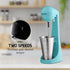 OVENTE Classic Milkshake Maker Machine, 2 Speed with 15.2 Oz Stainless Steel Mixing Cup, Compact Drink Mixer for Malted