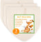 3 Pcs 12"x12" Nut Milk Bag, Natural Unbleached Cotton Cheese Cloth Bag