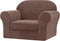 CHUN YI 2 Piece Velvet Armchair Cover Couch Covers 1 Cushion, Water