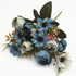 CATTREE Artificial Peony Bud Mixed Flowers, 4pcs Silk Fake Flowers Bouquet for Home Garden Office Decor