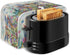 Dragonfly Daisy Print 2 Slice Toaster Covers, Washable Dust Protection for Kitchen Accessories