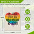 Welcome Garden Flag - In A World Where You Can Be Anything Be Kind | 12x18 Inch, Double Sided, Waterproof Outdoor Flag