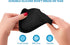 Black Silicone Soap Dish Tray, Self-Draining Holder for Bar Soap, Plastic-Free Soap Dishes for Kitchen Counter