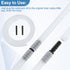 Drain Hose Extension for Nugget & Opal Ice Maker, Fits 1/4'' ID Draining Hoses, Ice Maker Parts