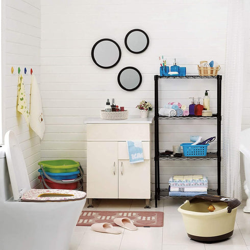 Trivets for Hot Dishes, Pots and Pans, Heat Resistant Mat with Storage Basket, Pot Holders for Kitchen, Farmhouse Decor