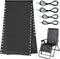 Zero Gravity Chair Replacement Fabric with Bungee Cord Kit, 17 Inch Wide