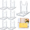 6 Packs Adjustable Clear Acrylic Purse Display Stand for Handbags, Jewelry Organizer for Parties, Home Decoration