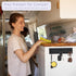 VIS'V Key Holder Wall Mount, Small Self Adhesive Key Hanger with 3 Key Hooks