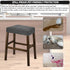 Counter B,4 Pack NeColorLife Rectangle Bar Stool Covers,Stretch Waterproof Saddle Seat Covers for Height and Kitchen