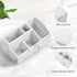 Countertop 5 Luxspire Electric Toothbrush Holders, Bathroom Organizer Caddy Slots Resin Large Toothbrush Holder Caddy