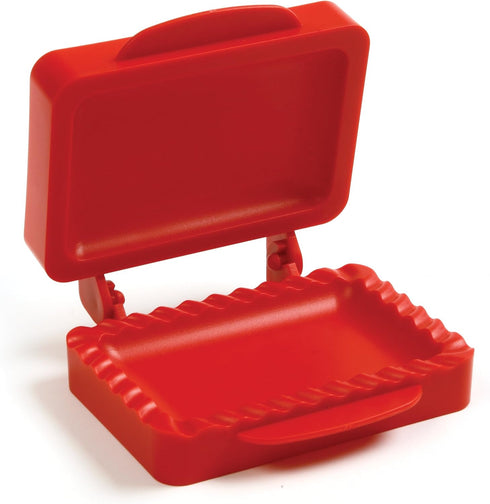 Norpro Mini Pocket Pie Mold, Red 4.75 inch x 4.5 inch/12cm x 11.5cm