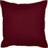 VHC Brands Ninepatch Star Thanksgiving Bedroom Decor, Quilted Pillow, Red, 12x12