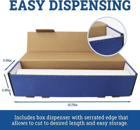 Reli. Parchment Paper Roll (15" x 250 ft) with Dispenser Box, Non-Stick Baking Paper for Air Fryer, Grilling