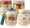 DIMBRAH Overnight Oats Containers with Lids,16oz Glass Jars with Lids - Set