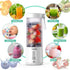 Portable Personal Size Blender for Smoothies and Shakes - USB Rechargeable - Household Fruit Mixer