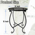 EKINIYAR 15" 1 Count Plant Stand Indoor Outdoor, Tall Flower Pot Stand, Round Metal Corner Plant Stand for Flower Pot