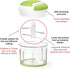 Starfrit Pull Chopper, Multi-Purpose Manual Food Processor with Three Blade System for Fruits, Vegetables, Meats