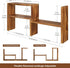 5 Countertop Tiered Small Window Plant Shelf,Wooden Desktop Plant Stand Indoor ,Table Top Plants Shelves,Window Sill