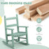 3-6, Outvita Kids Rocking Chair, Ergonomic Sturdy Toddler Rocking Chair with High Backrest & Rounded Armrests, Safe