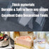 3 Pack Cake Collars 3.1 x 394inch Acetate Rolls Clear Cake Strips for Baking, Surrounding Edge Decorating