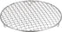 Round 9-Inch Cooking Rack, 201 Stainless Steel Cross Wire Barbecue Grill Net with 20mm Legs for Baking and Steaming