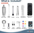 22-pc Set(24oz/700ml) Set Set 39-Recipe HMYBAR Cocktail Shaker | Mixology Bartender Kit | Bar Tool | Martini Making