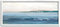 Stupell Industries White Framed Wall Art 30x13, Morning Sky Abstract Nautical Ocean Landscape by Sally Swatland