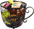 Large Capacity Coffee Pod Holder, Multiuse K Cup Organizer, Espresso Capsule Storage Wire Basket for Coffee Bar