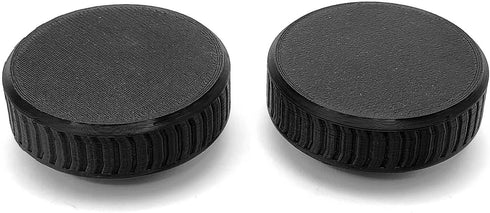 2PCS Black Upgraded Replacement Wheel for Hart 20V Stick Vacuum, Accessory for HPSV50B and HPSV50