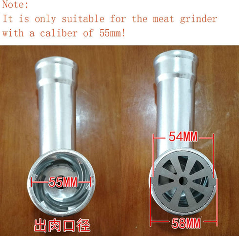 10 PCS Meat Grinder Blades, Stainless Steel Parts for Size 5 Stand Mixer and Meat Grinder Accessories