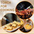 Butane Torch JDHON Compact Kitchen Torch with Adjustable Flame for Cooking, Baking, Soldering, BBQ, Creme Brulee