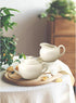 HIC Kitchen 2-Piece Sugar and Creamer Set, Fine Porcelain