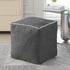 18 18 Inch Louis Donn x Unstuffed Storage Pouf Ottoman Cover, Square Cotton Linen Footstool Cover, DIY Bean Bag