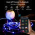 33Ft sync,12 Super RGB Smart Fairy String Lights, Usb DIY Twinkle Lights w/Remote & App Controlled, music Modes