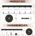 Heavy Duty Magnetic Utensil Holder for Fridge, Magnetic BBQ Tool Rack with 6 Hooks, Strong Magnet Bar for Kitchen