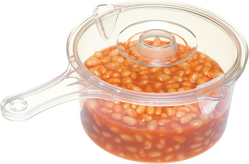 Kitchen Craft 900ml Clear Saucepan, Microwave 5028250154163
