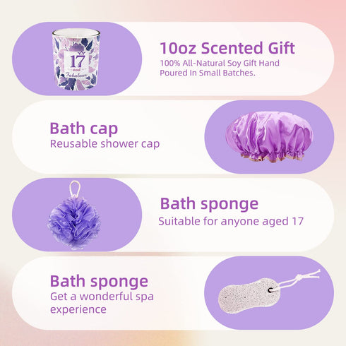 VeryMerryMakering 17th Birthday Tumbler, Gifts for Girl, Birthday Decorations, Party Supplies