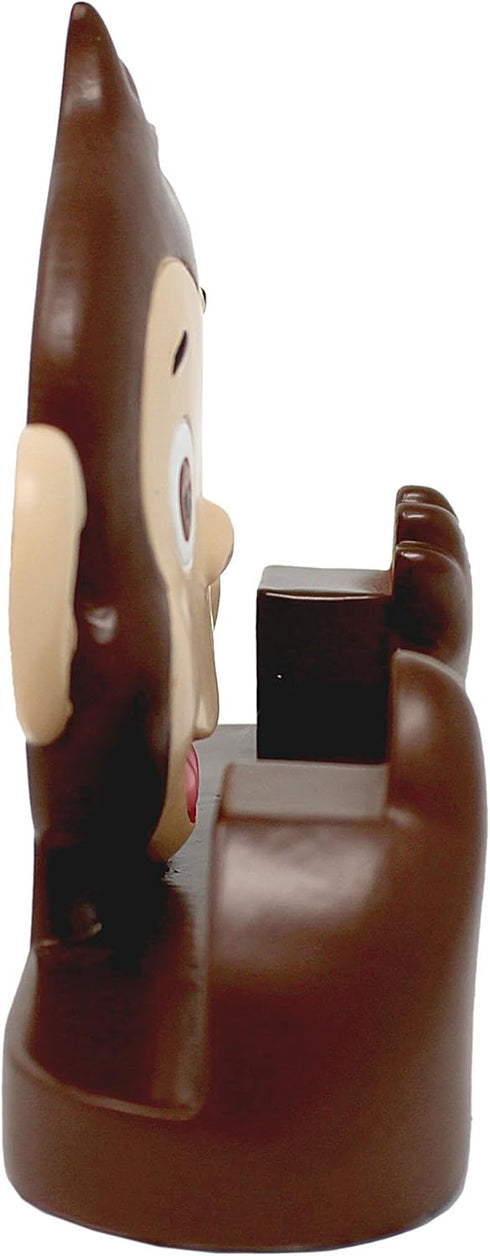 Fun Animal Eyeglass Holder Stand for Kids & Women, Securely Holds Kids Eyeglasses, Adult Reading Glasses - Monkey
