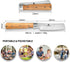 ZhengSheng 4.8” Folding Chef Knife, Ultra Sharp 440A Stainless Steel Blade, Natural Olive Handle, Japanese Style Pocket