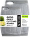 Kitchen Cutting Board 2 Pack Set with Multiple Juice Grooves! Non-Slip Plastic Cutting Board, BPA Free, Dishwasher Safe