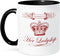 3dRose mug_220760_4 Funny Property of Her Ladyship Aristocratic Crown and Scroll - Two Tone Black Mug, 11oz